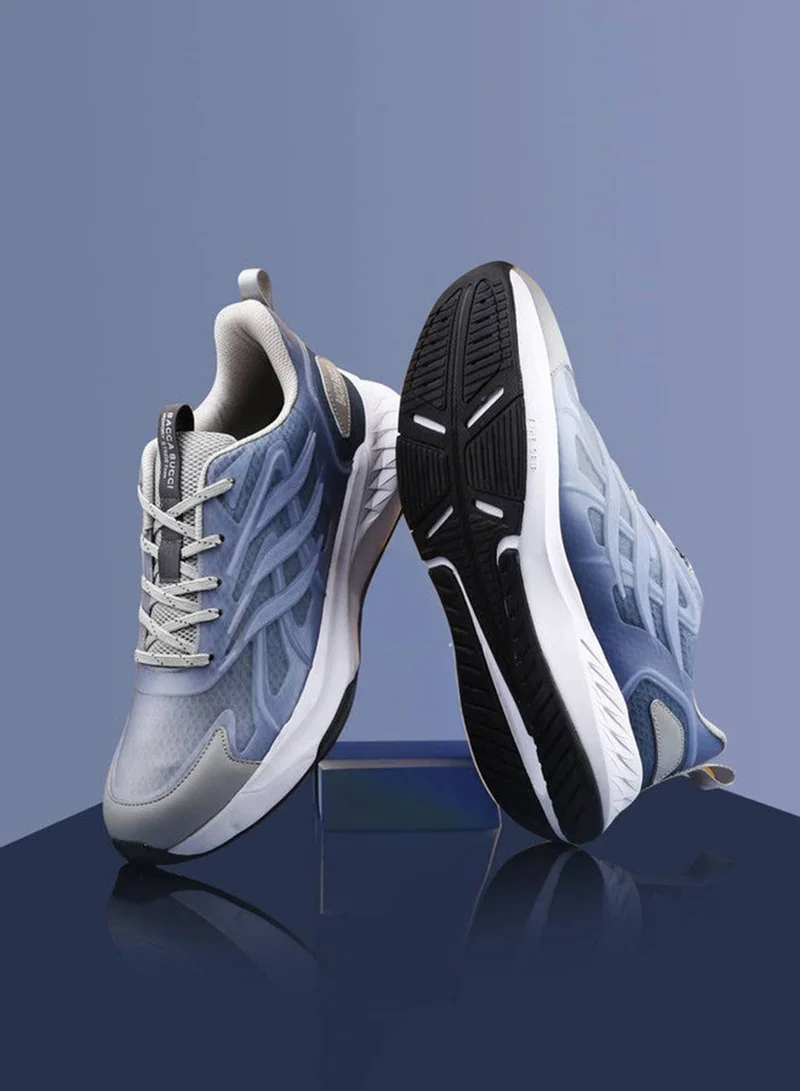 Bacca Bucci Grey HELIX Low-Top Casual Athleisure Shoes for Men | Best Price UAE